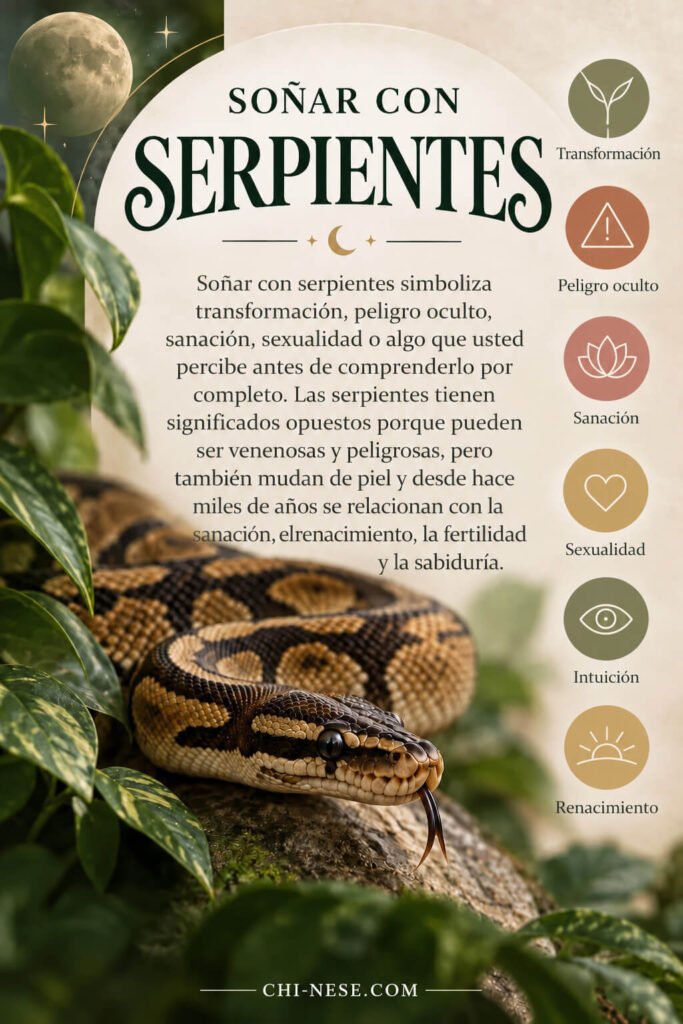 Soñar con serpientes