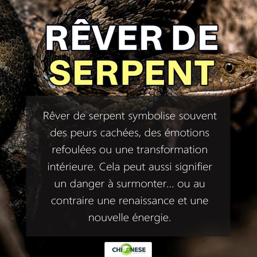 Rêver de serpent