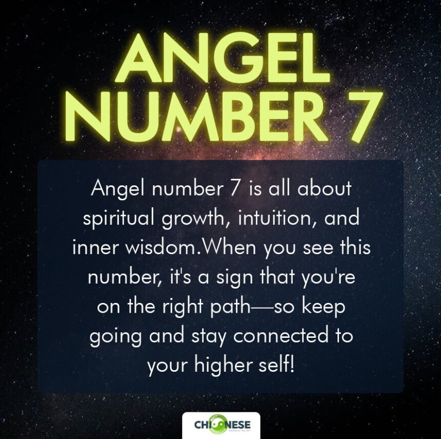 angel number 7