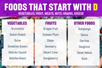 foods that start with d