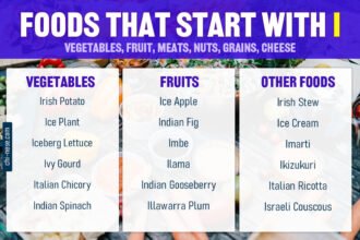 foods that start with i