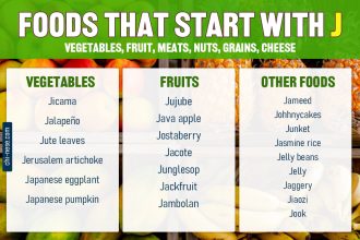 foods that start with j