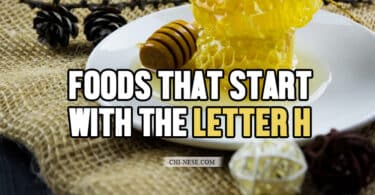 foods that start with the letter h
