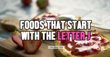foods that start with the letter j