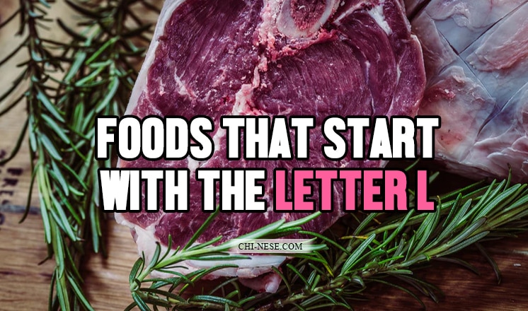 foods that start with the letter l