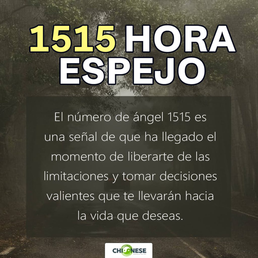1515 hora espejo