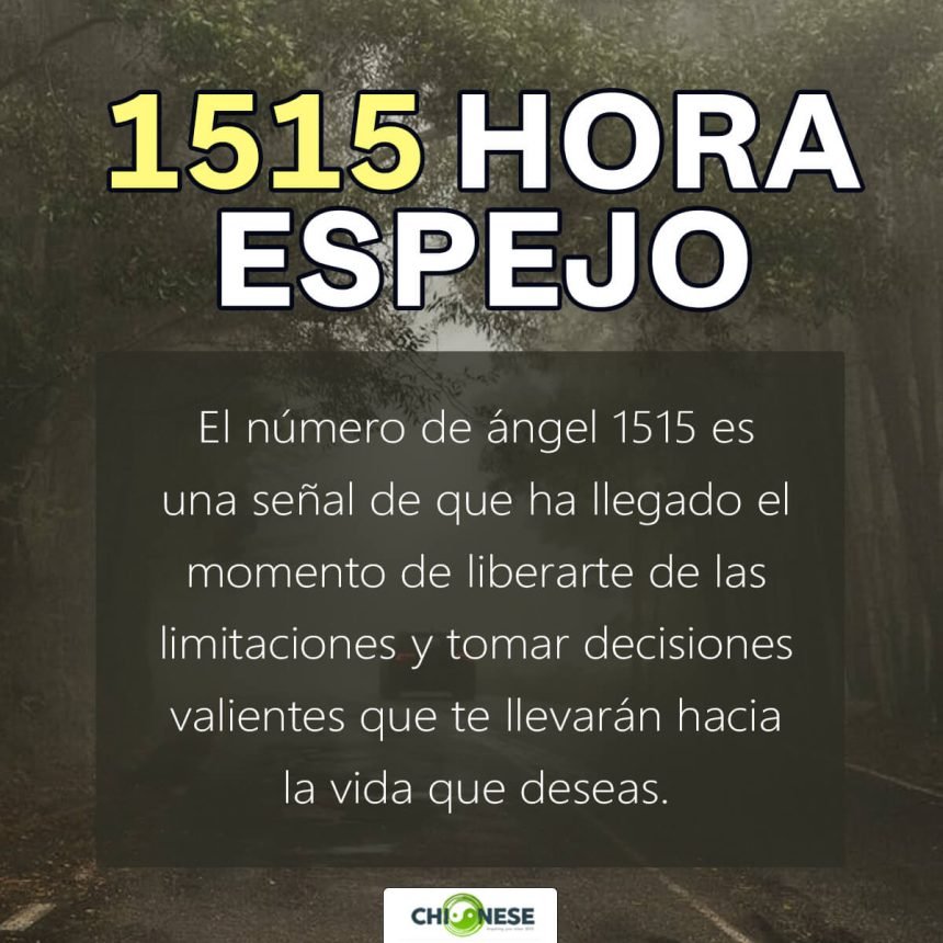 1515 hora espejo