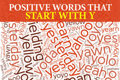 Positive words that start with y