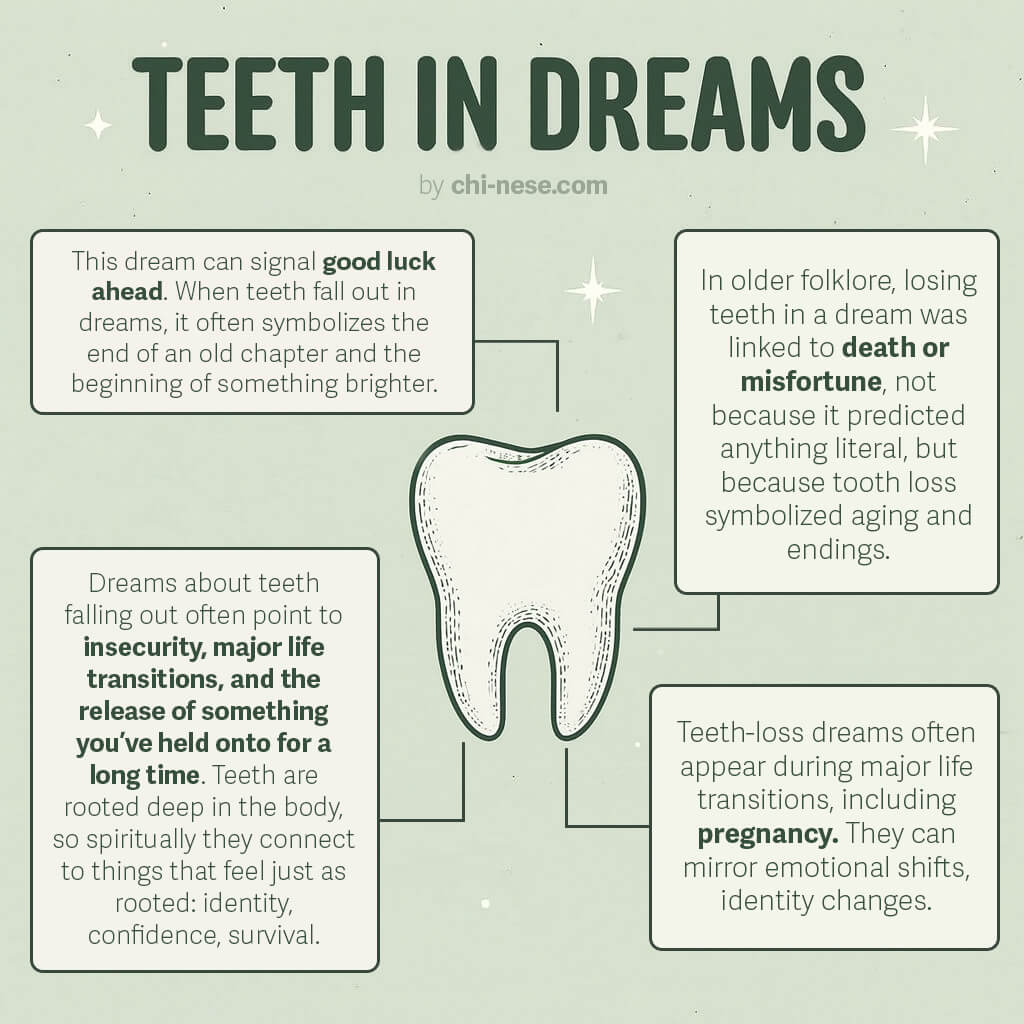 teeth falling out symbolism dream