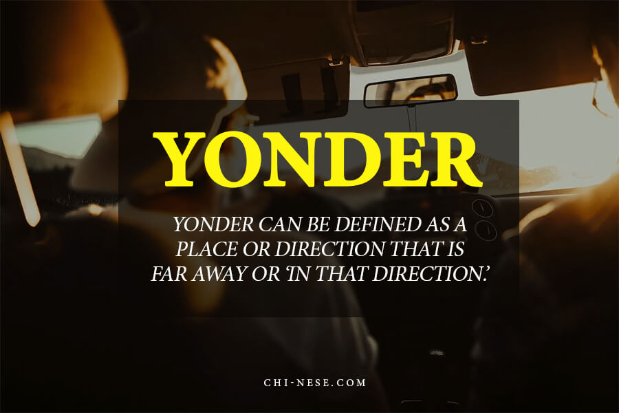 yonder meaning