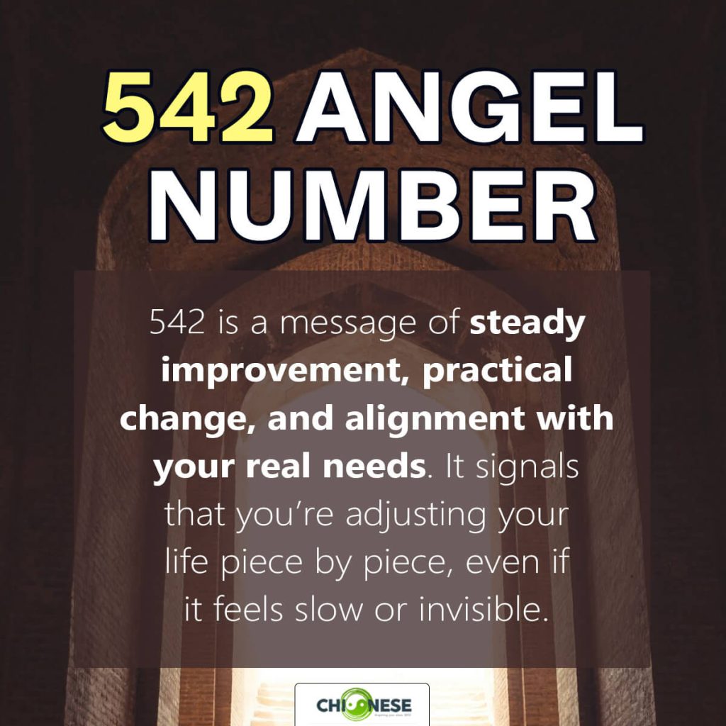 542 angel number