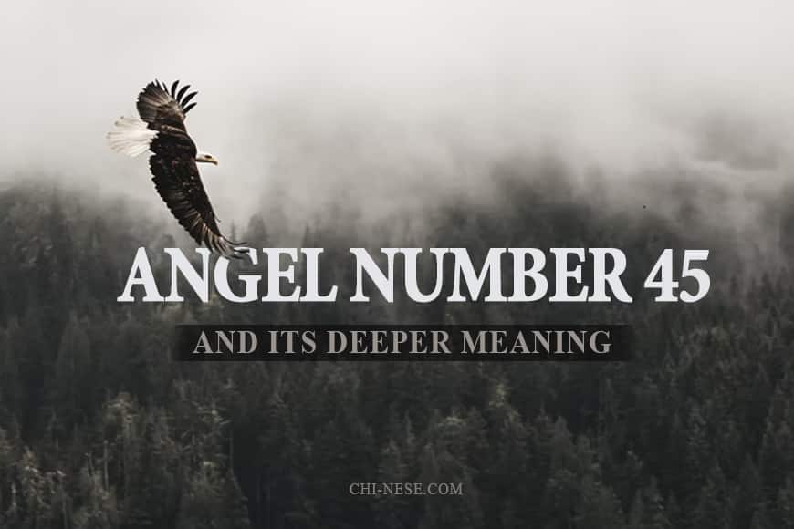 angel number 45 meaning