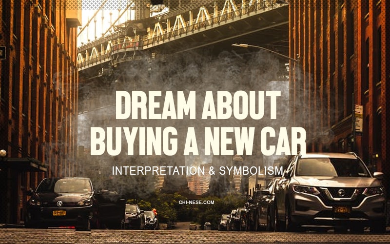 dream about buying a new car