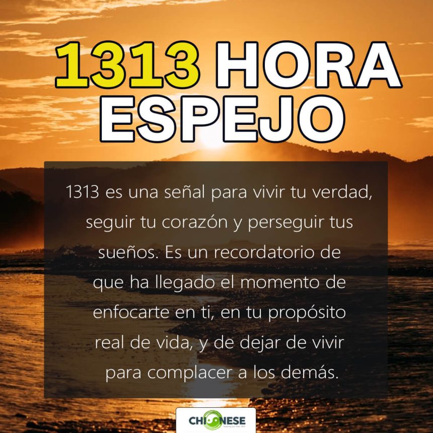1313 hora espejo