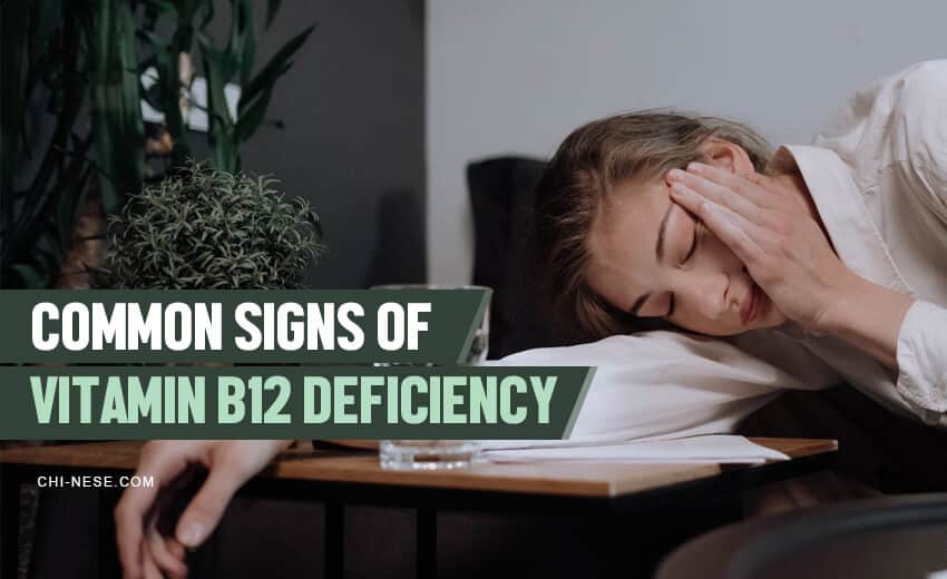 signs of vitamin b12 deficiency