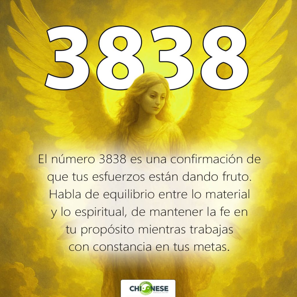 3838 significado espiritual