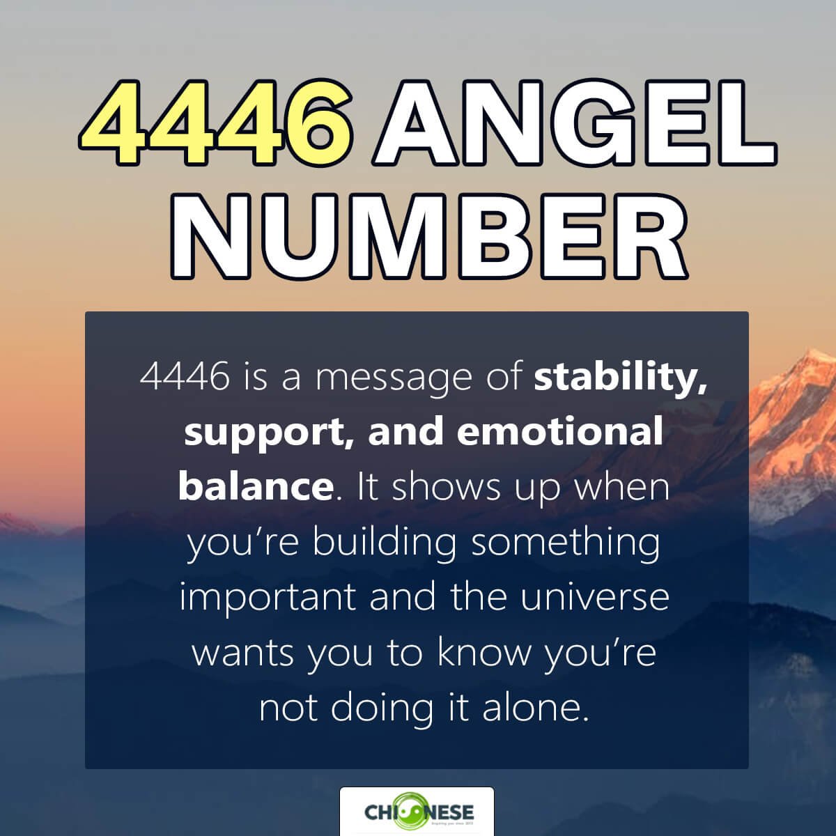 Angel Number 4446: Stability, Support & Emotional Alignment