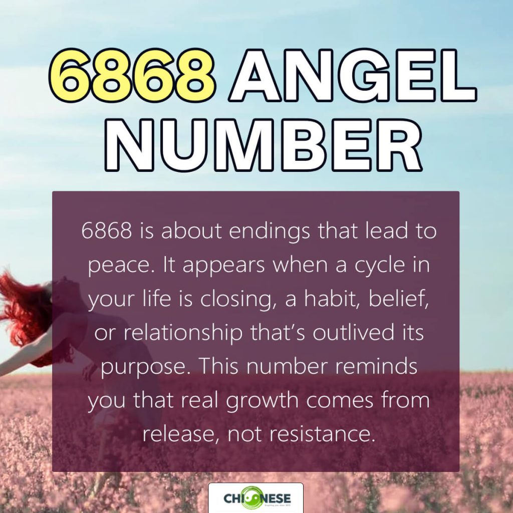 6868 angel number