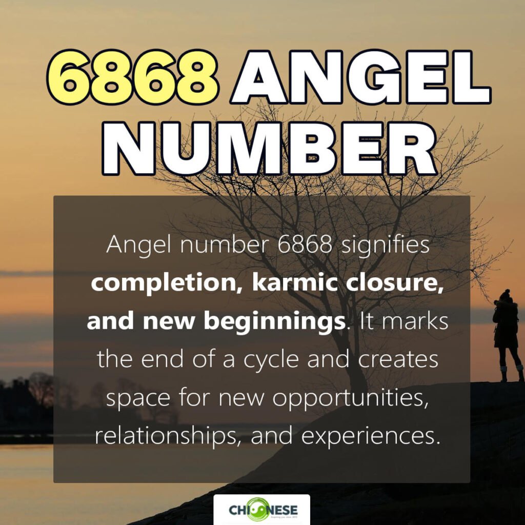6868 angel number