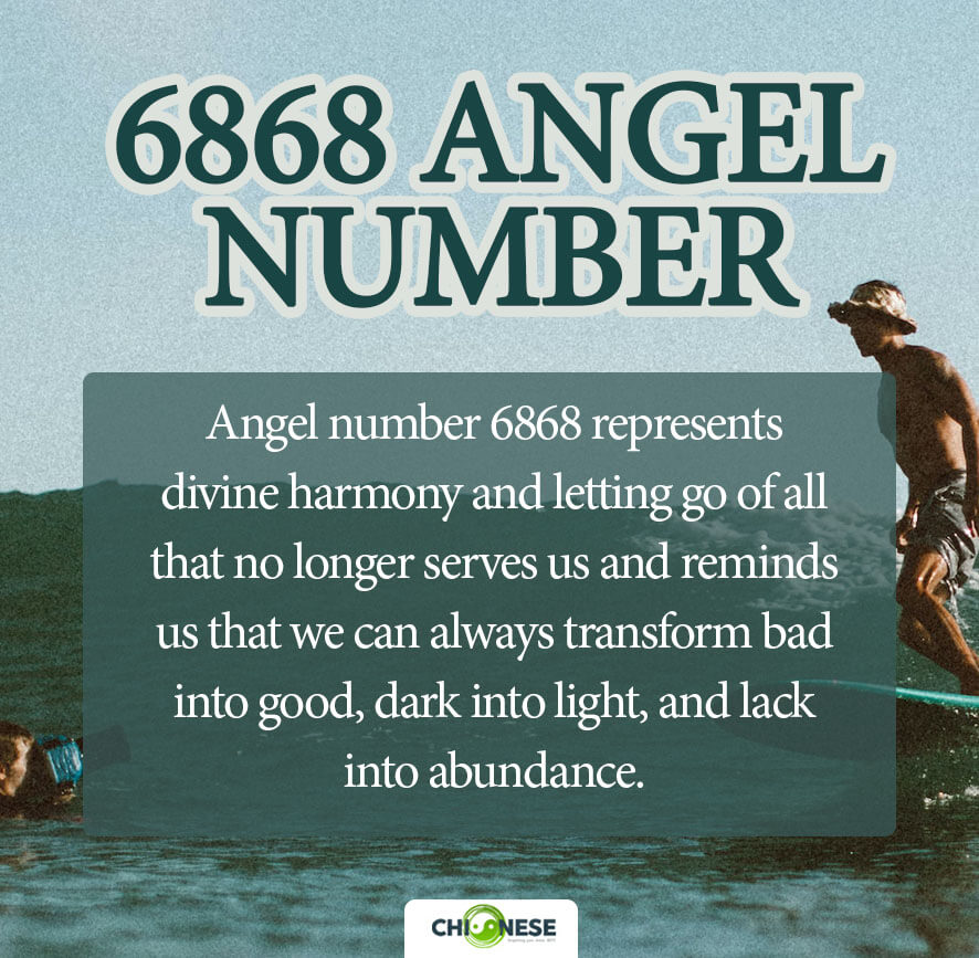 6868 angel number