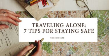 how to stay safe when traveling alone
