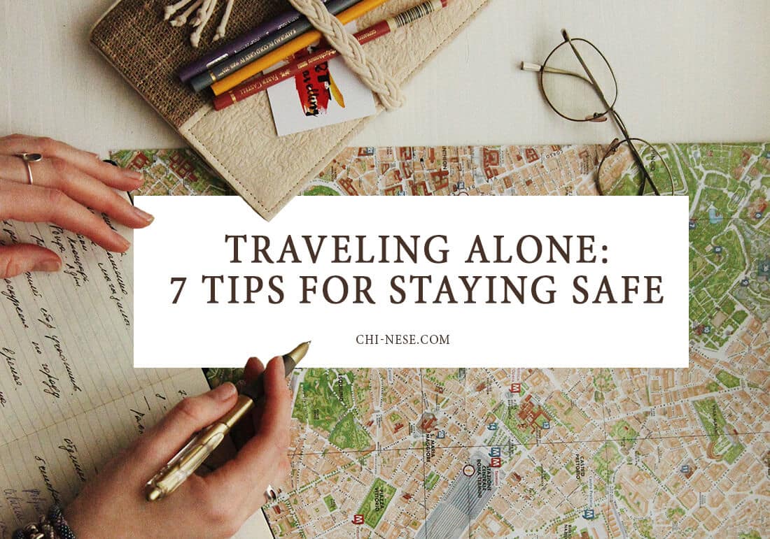 how to stay safe when traveling alone