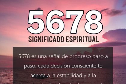 5678 significado espiritual