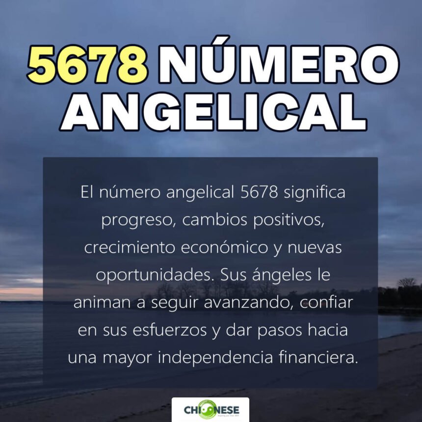 5678 significado espiritual