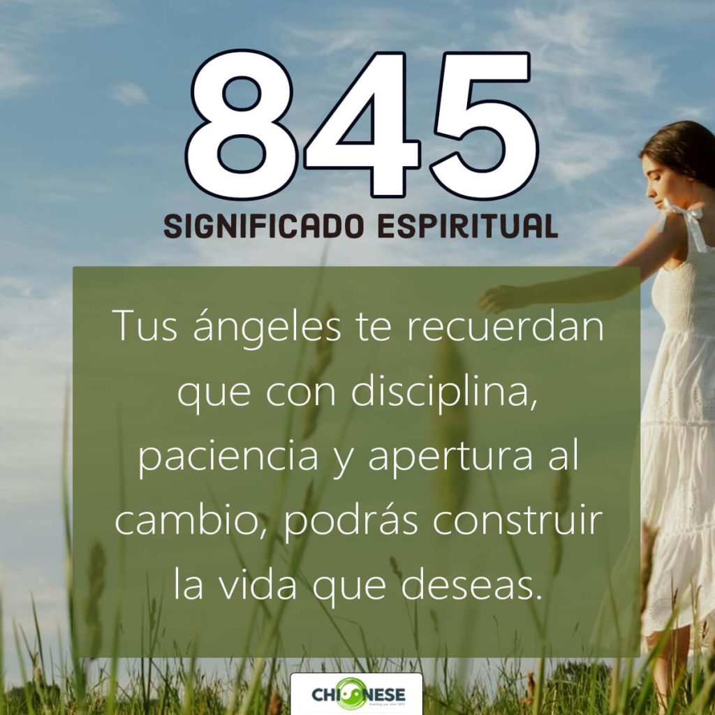 845 significado espiritual