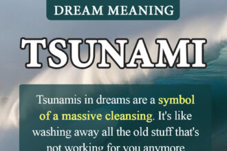 dream about tsunami