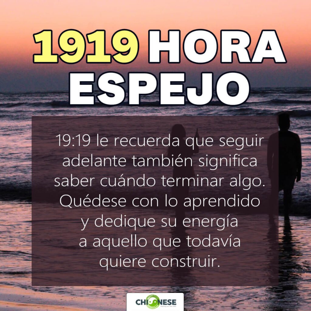 1919 hora espejo