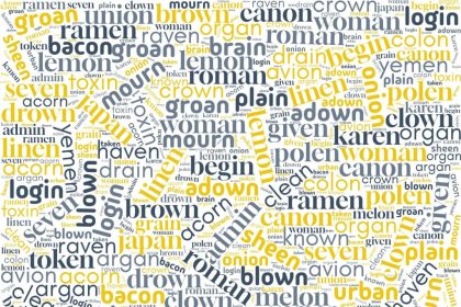 5 Letter Words That End With N