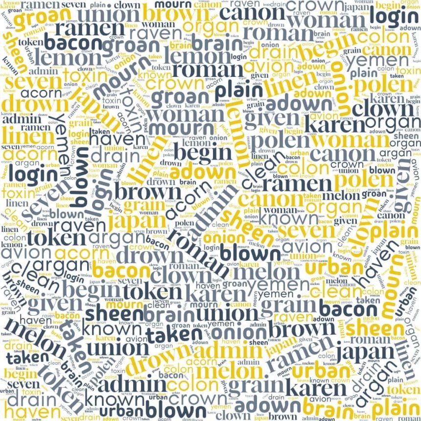 5 Letter Words That End With N