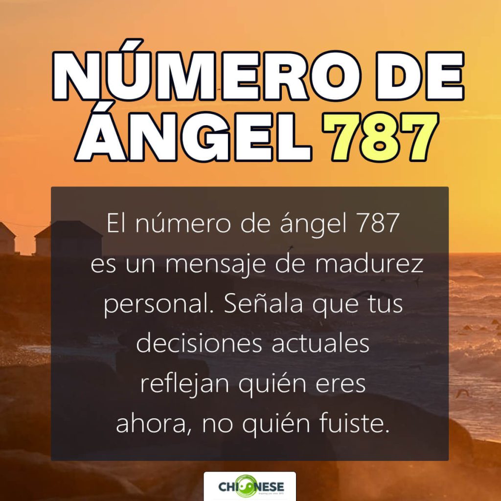 787 significado espiritual