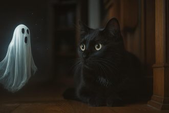 can cats see ghosts