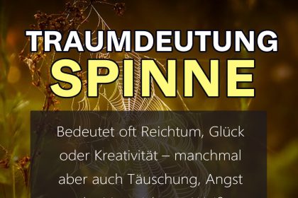 traumdeutung spinne