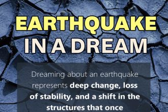 earthquake dream meaning