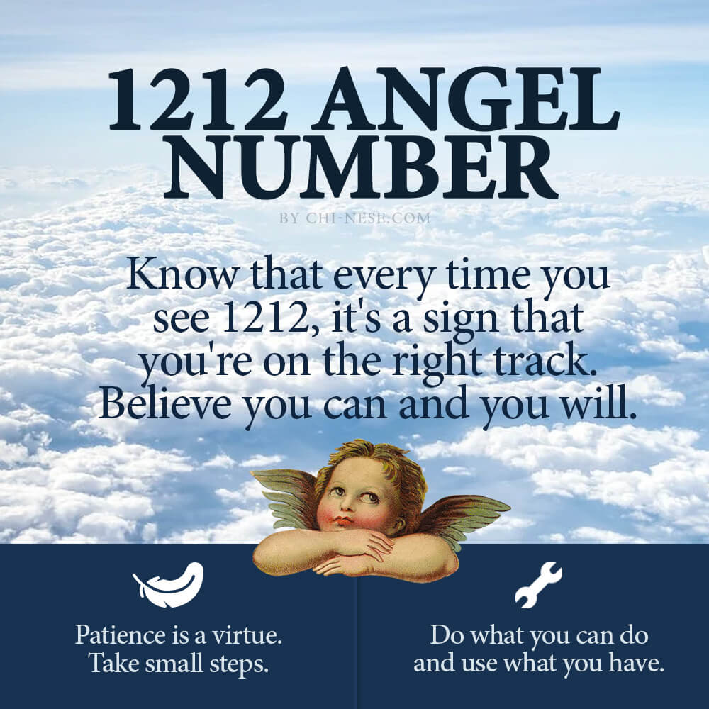 angel number 1212 message
