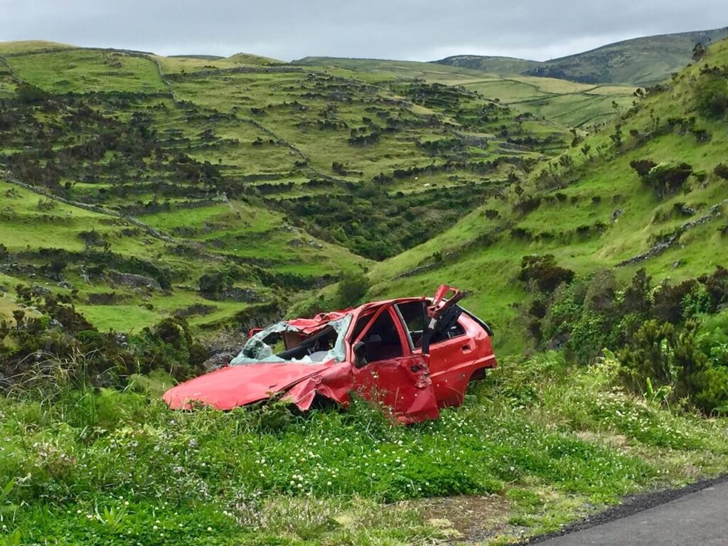 car crash in a foreign country