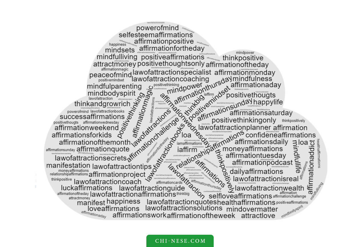 List of Positive & Good Vibes Hashtags For Your Social Media Post