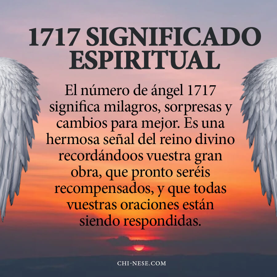 1717 significado espiritual