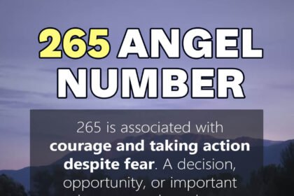 265 angel number