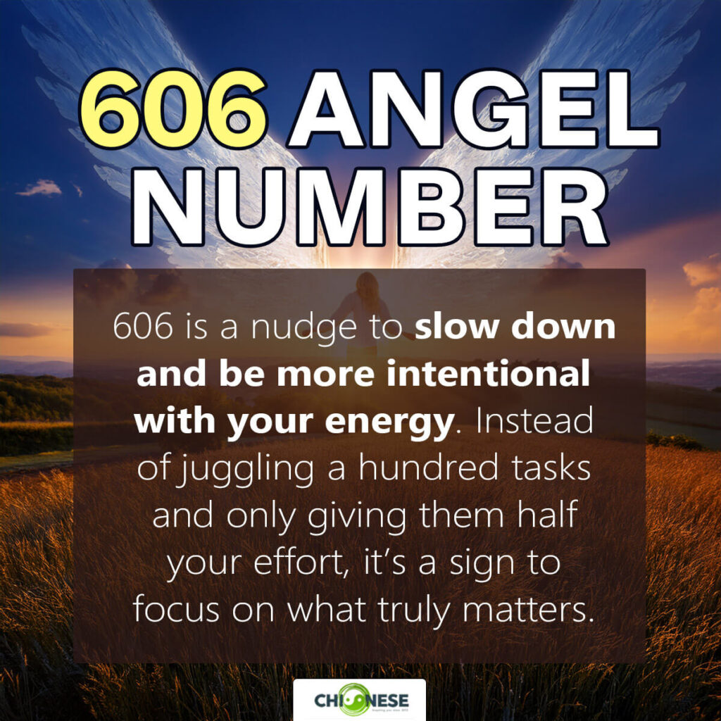 606 angel number