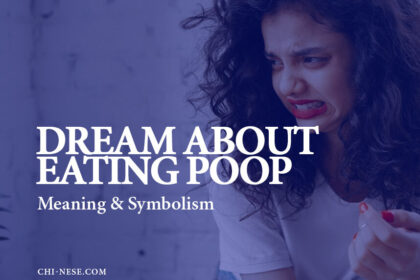 dream about eating poop