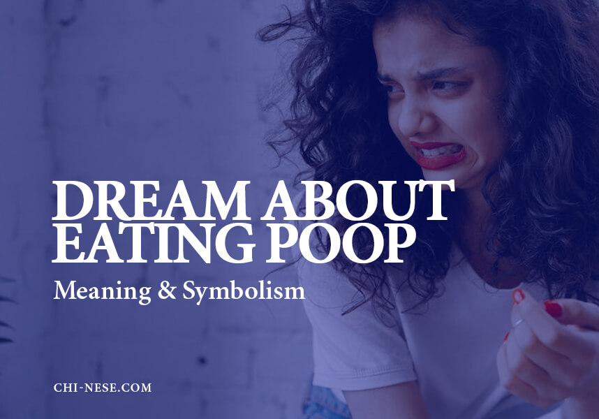 dream about eating poop