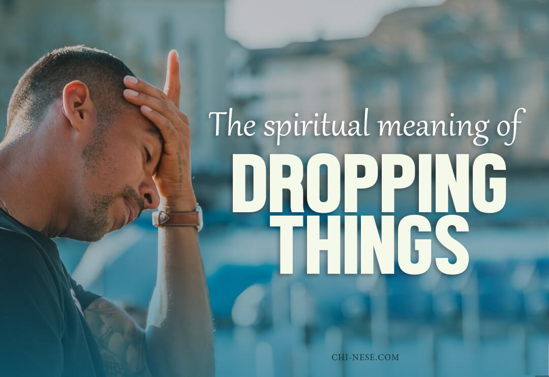 spiritual meaning of dropping things