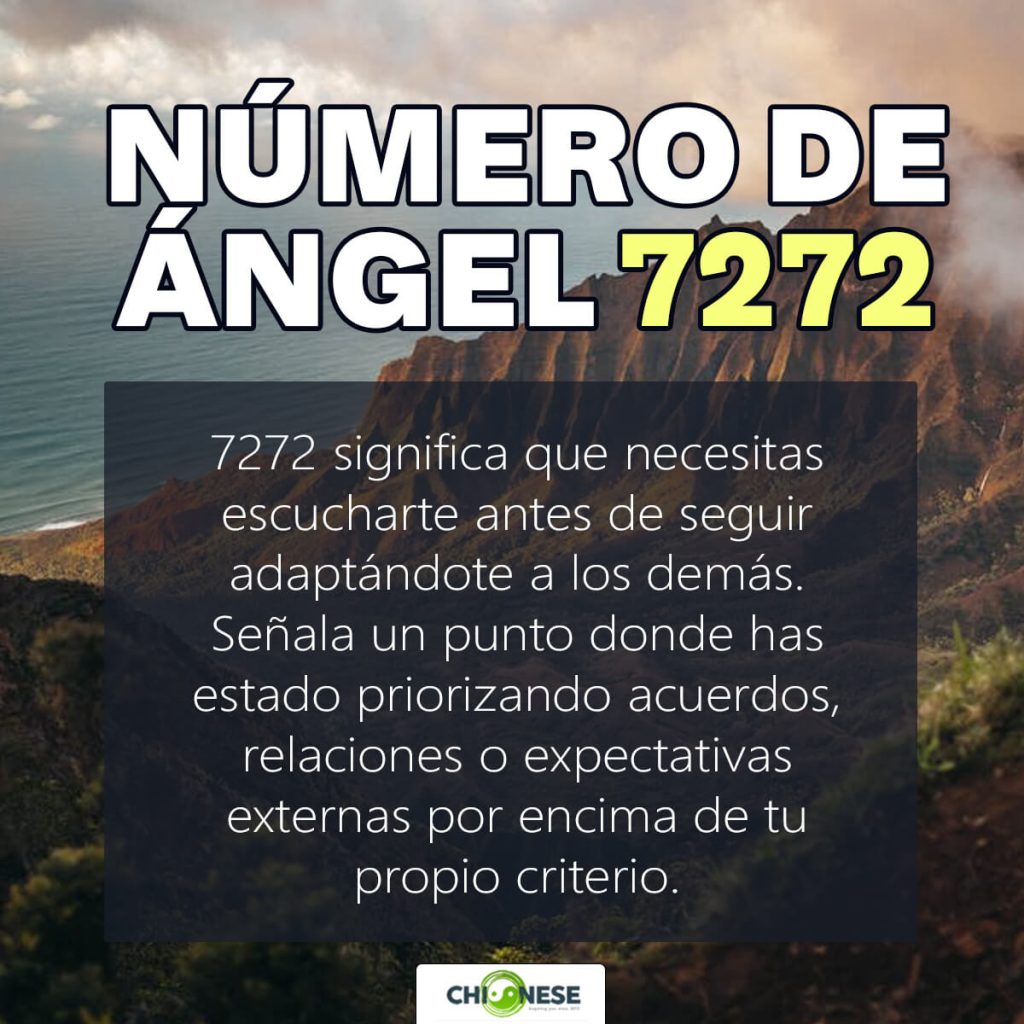 7272 significado espiritual