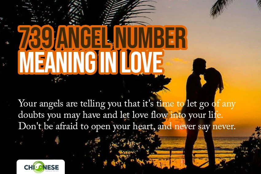 739 angel number love