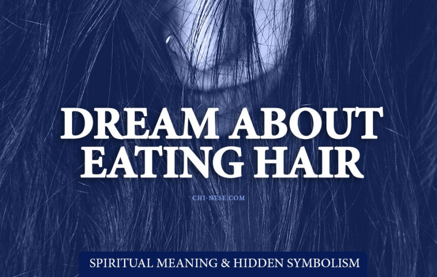 dream about eating hair
