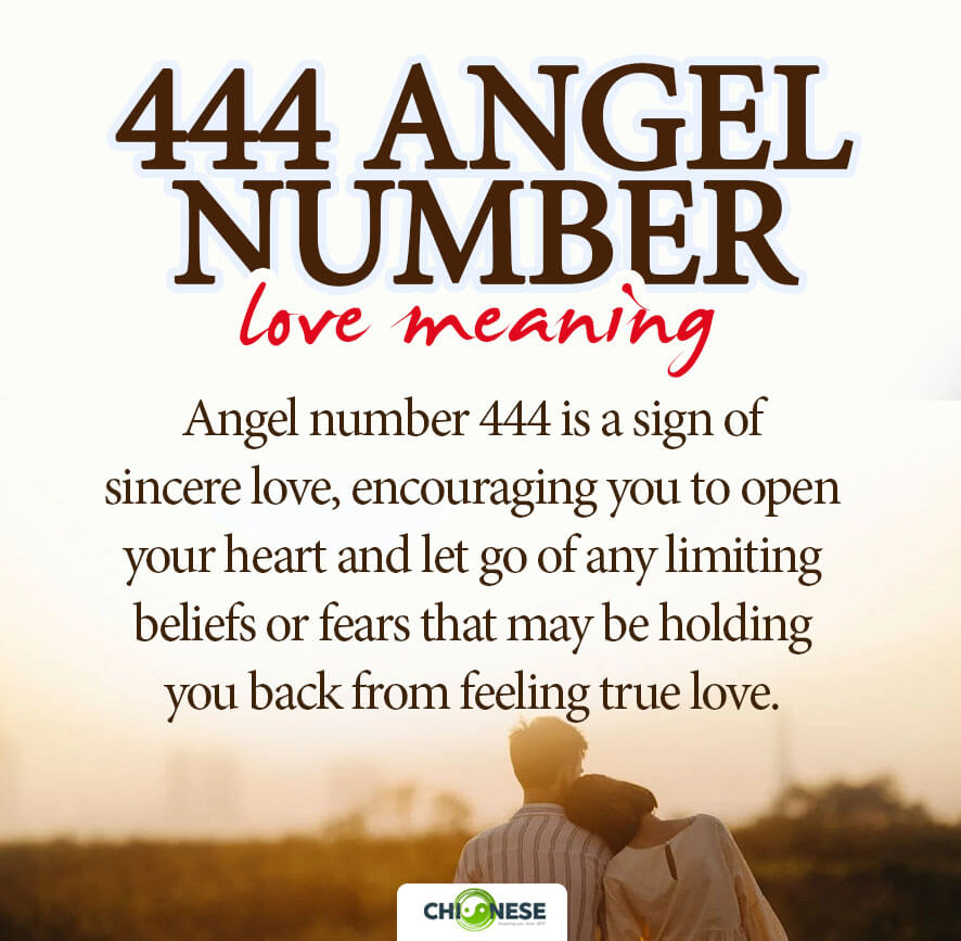 444 angel number love